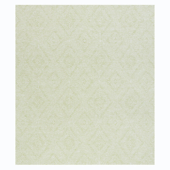 Schumacher Tortola Paperweave Green Wallpaper Sample 5011251