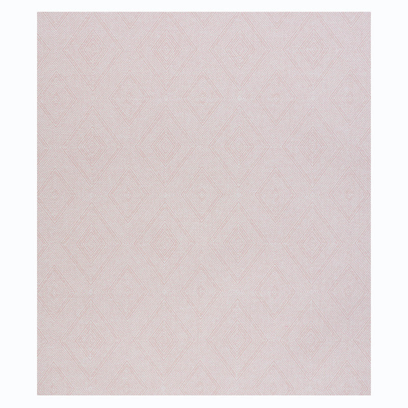 Schumacher Tortola Paperweave Pink Wallpaper 5011252