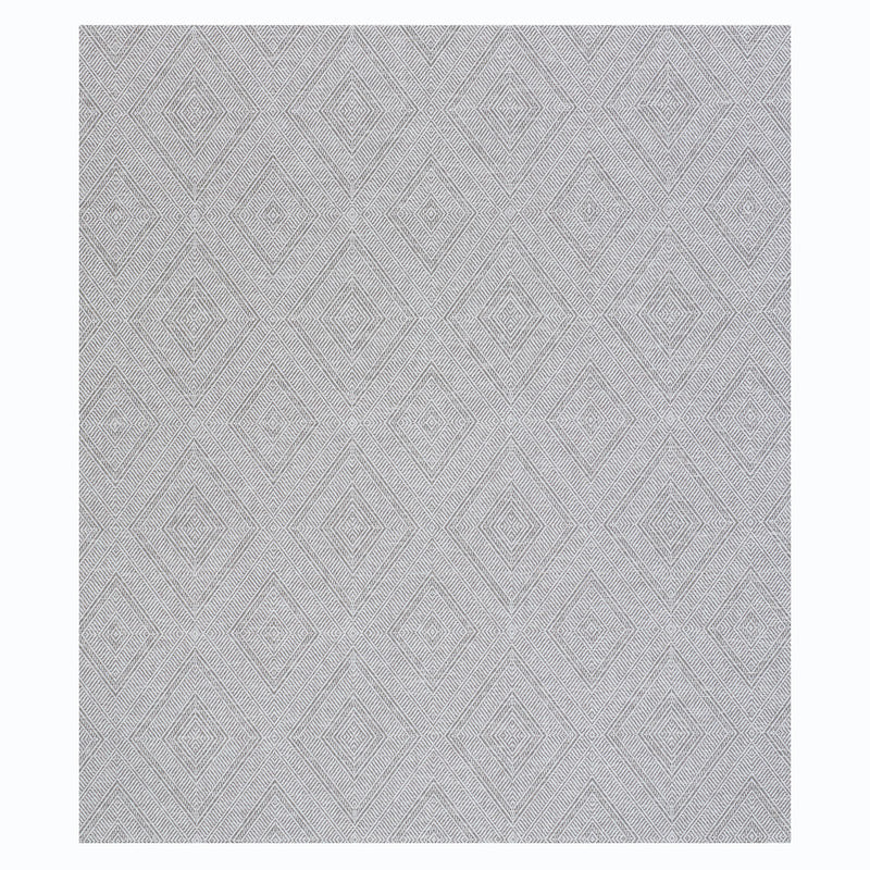 Schumacher Tortola Paperweave Grey Wallpaper 5011253