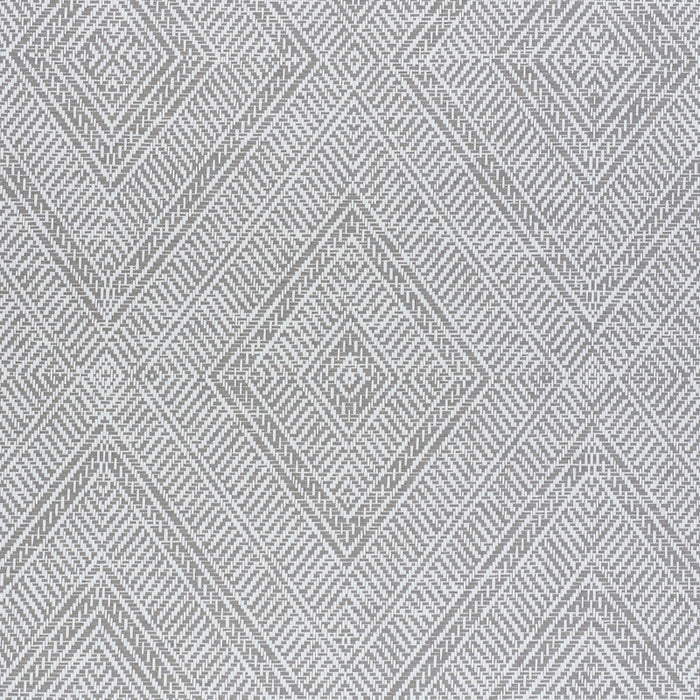 Schumacher Tortola Paperweave Grey Wallpaper 5011253