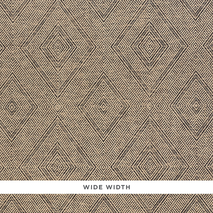 Schumacher Tortola Paperweave Carbon Wallpaper 5011254