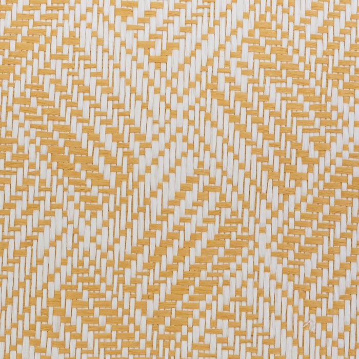 Schumacher Ashberg Paperweave Yellow Wallpaper 5011261