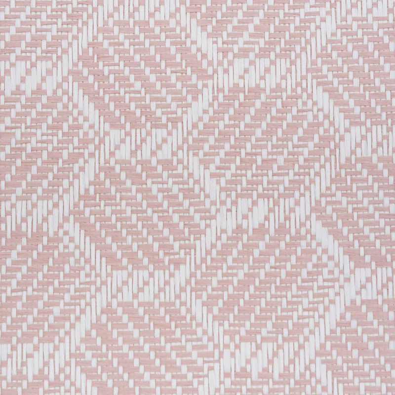 Schumacher Abaco Paperweave Blush Wallpaper 5011280