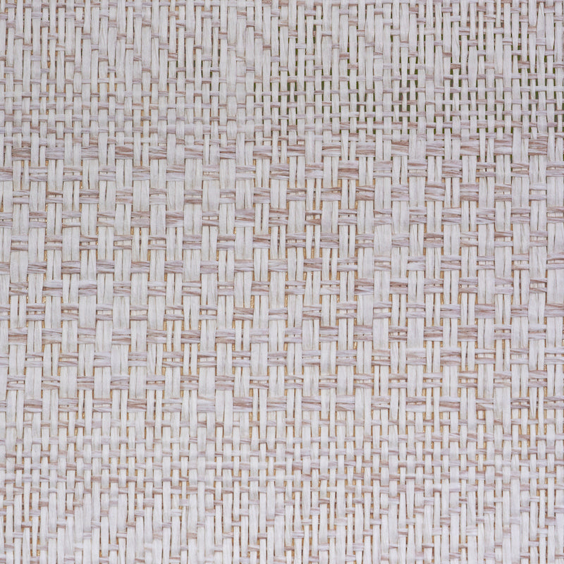 Schumacher Oxnard Paperweave Ivory Wallpaper 5011300