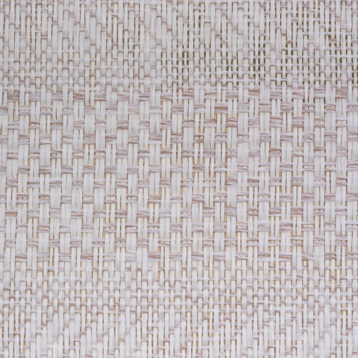 Schumacher Oxnard Paperweave Ivory Wallpaper Sample 5011300