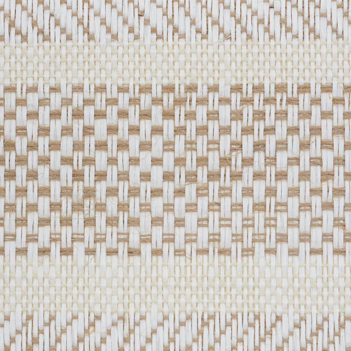 Schumacher Oxnard Linen Paperweave Natural Wallpaper Sample 5011310