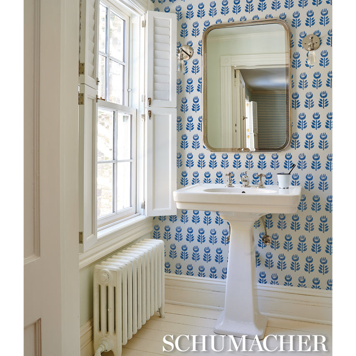 Schumacher Rosenborg Yellow Wallpaper 5011331