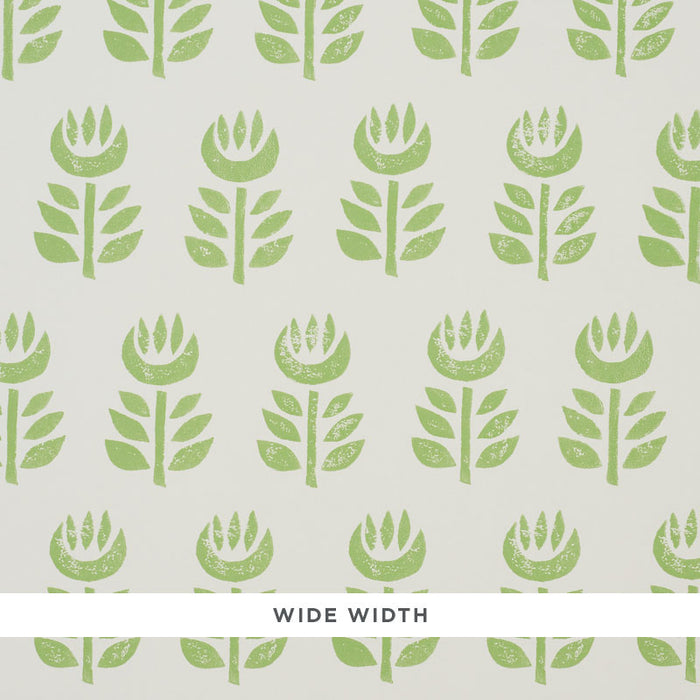 Schumacher Rosenborg Green Wallpaper 5011332