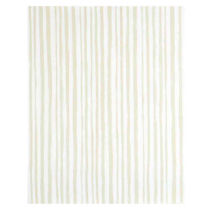 Schumacher Sketched Stripe Natural Wallpaper 5011540