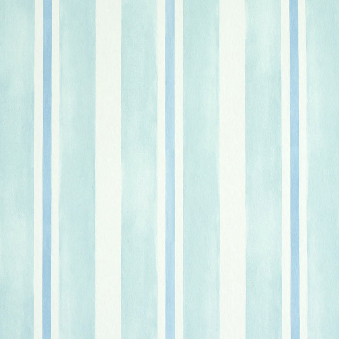 Schumacher Watercolor Stripe Mineral Wallpaper 5011571