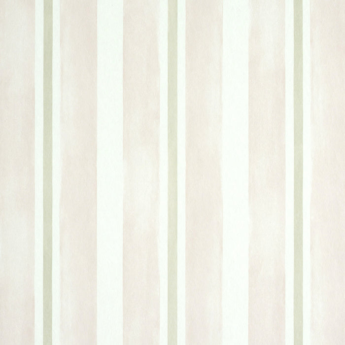 Schumacher Watercolor Stripe Blush Wallpaper 5011573