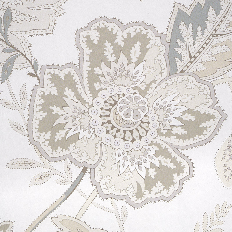 Schumacher Sandoway Vine Linen Wallpaper 5011610