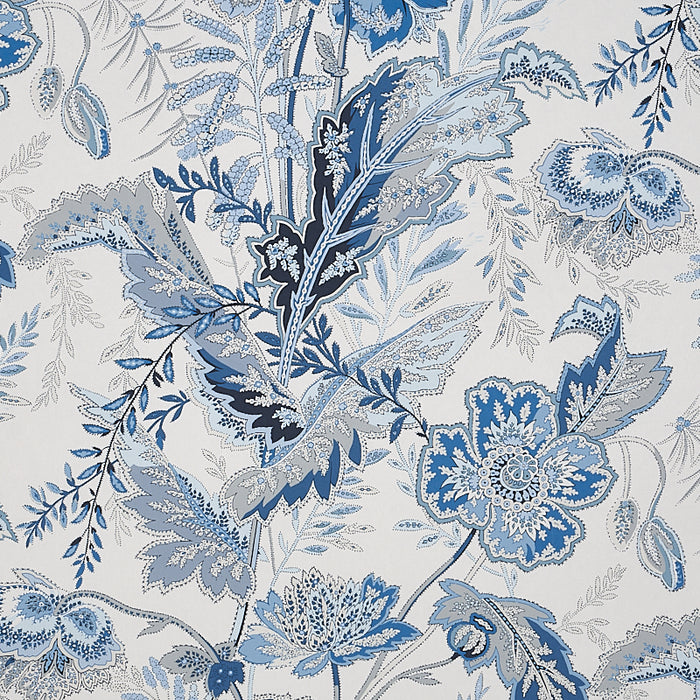 Schumacher Sandoway Vine Delft Wallpaper 5011611