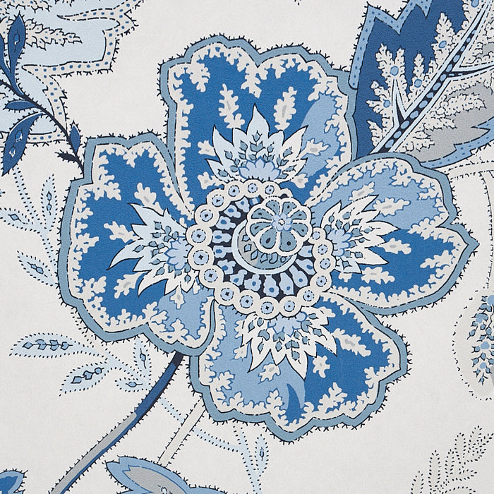 Schumacher Sandoway Vine Delft Wallpaper 5011611