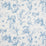 Schumacher Toile De La Prairie Blue Wallpaper 5011711