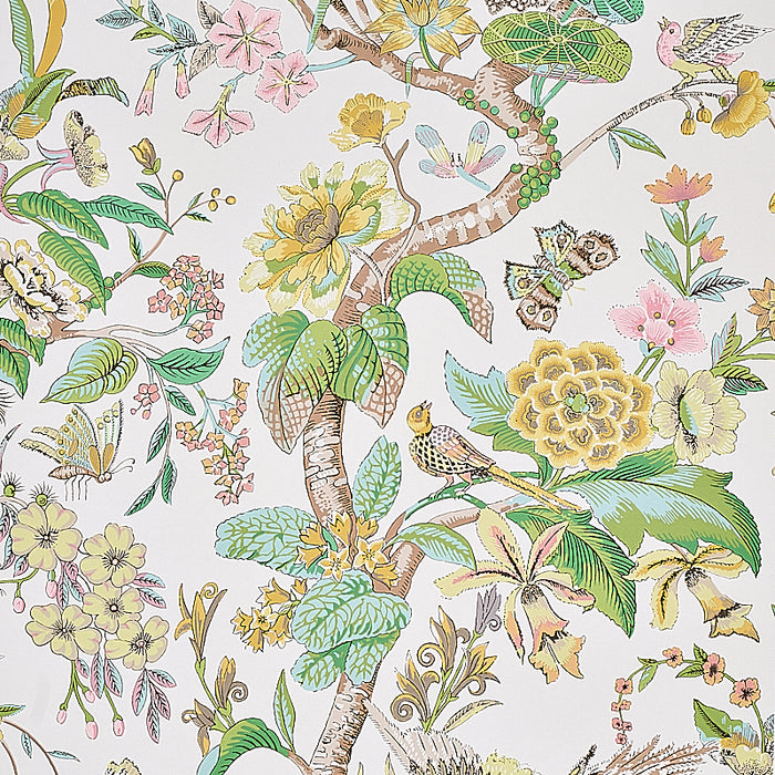 Schumacher Cranley Garden Pink Wallpaper 5011721