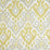 Schumacher Dedra Damask Yellow & Stone Wallpaper 5011761