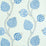 Schumacher Annabel Warp Print Blue Wallpaper 5011771