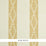 Schumacher Sequoia Stripe Sisal Ochre Wallpaper 5011811