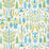 Schumacher Desna Peacock Wallpaper 5011850