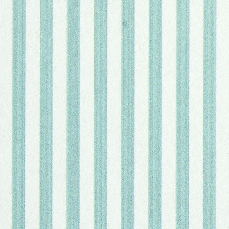 Schumacher Edwin Stripe Narrow Seaglass Wallpaper 5011863