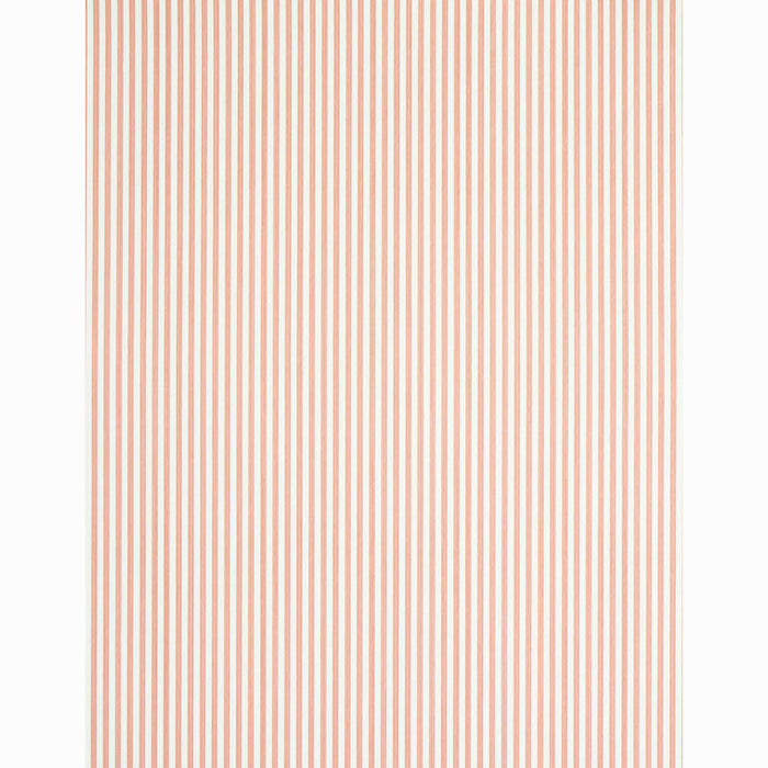 Schumacher Edwin Stripe Narrow Pink Wallpaper 5011875