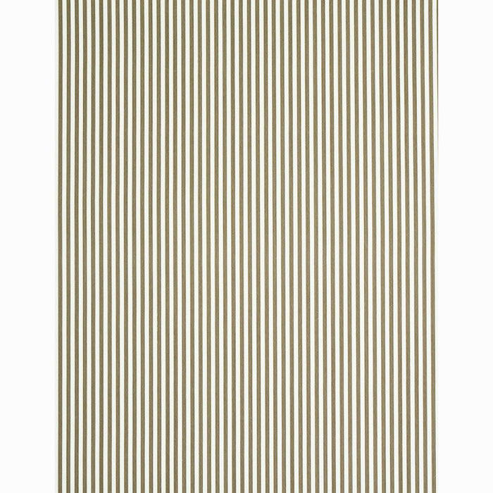 Schumacher Edwin Stripe Narrow Mushroom Wallpaper 5011879