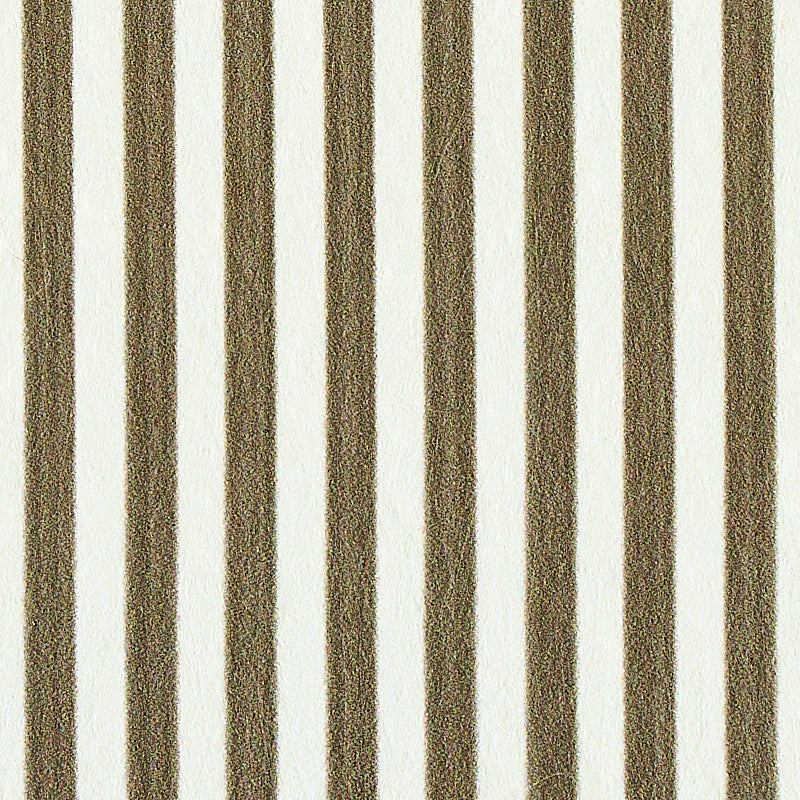 Schumacher Edwin Stripe Narrow Mushroom Wallpaper 5011879