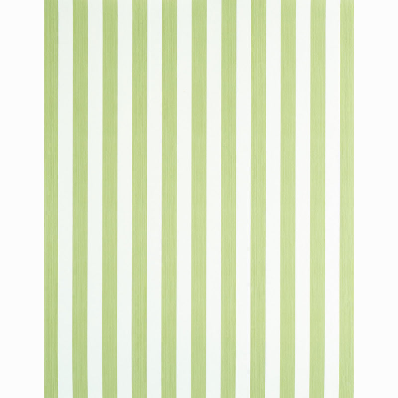 Schumacher Edwin Stripe Medium Leaf Wallpaper 5011889