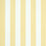 Schumacher Edwin Stripe Medium Buttercup Wallpaper 5011890