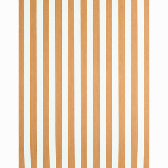 Schumacher Edwin Stripe Medium Butternut Wallpaper 5011893