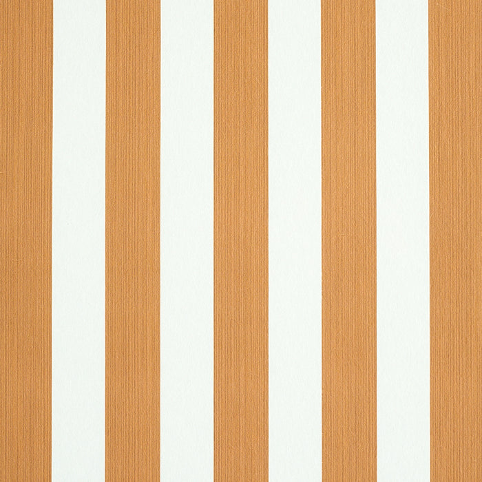 Schumacher Edwin Stripe Medium Butternut Wallpaper 5011893