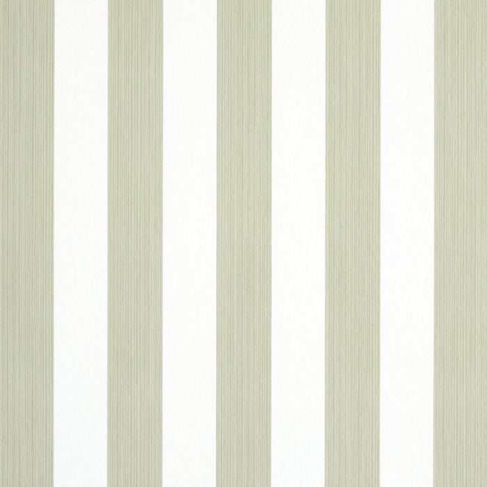 Schumacher Edwin Stripe Medium Linen Wallpaper 5011898