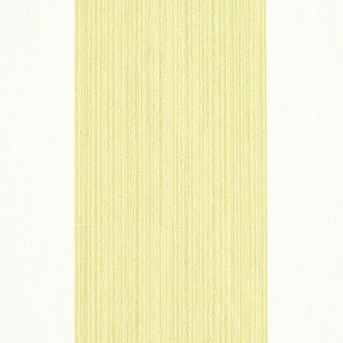 Schumacher Edwin Stripe Wide Citron Wallpaper 5011908