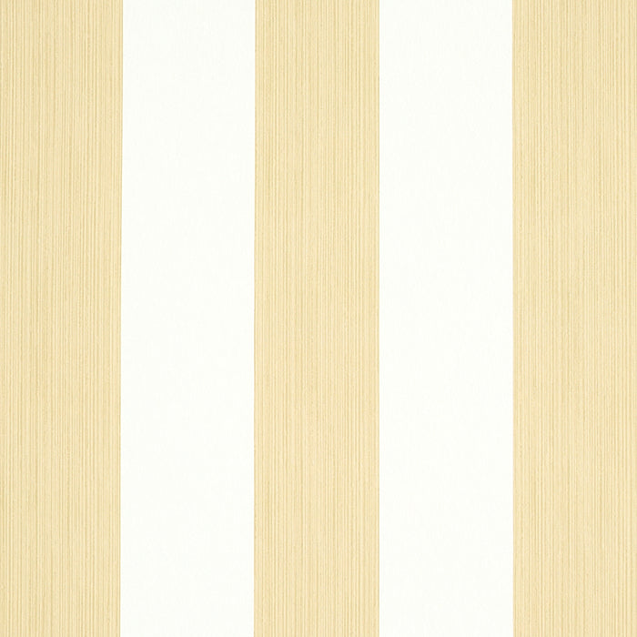 Schumacher Edwin Stripe Wide Sand Wallpaper 5011911