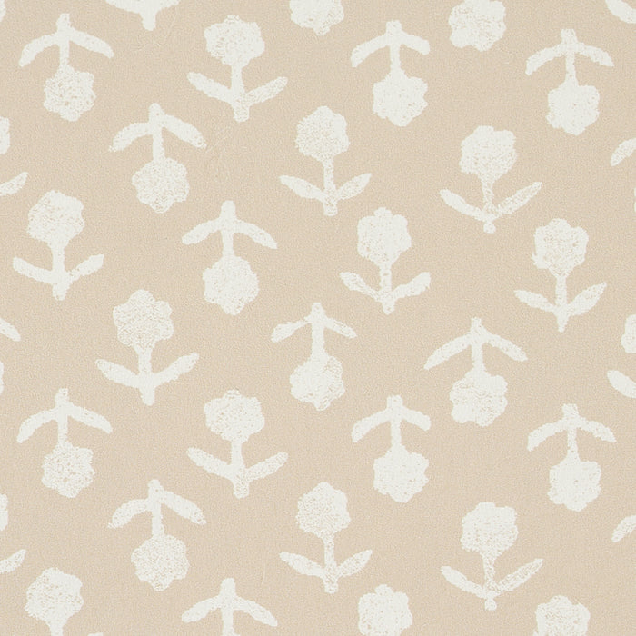 Schumacher Beatriz Natural Wallpaper 5011942