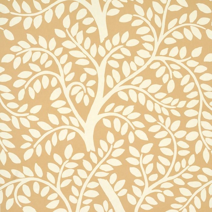 Schumacher Temple Garden II Sand Wallpaper 5011961