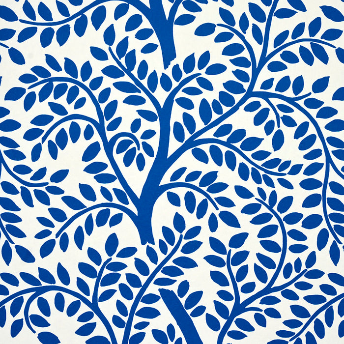 Schumacher Temple Garden II Blue Wallpaper 5011962