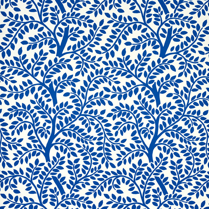 Schumacher Temple Garden II Blue Wallpaper 5011962