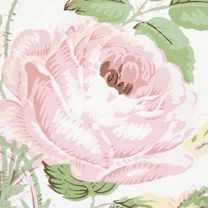 Schumacher Loudon Rose Blush Wallpaper 5012031