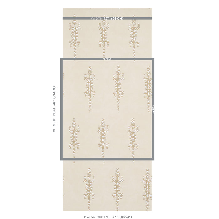 Schumacher Baracoa Neutral Wallpaper 5012101