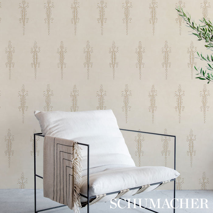 Schumacher Baracoa Neutral Wallpaper 5012101