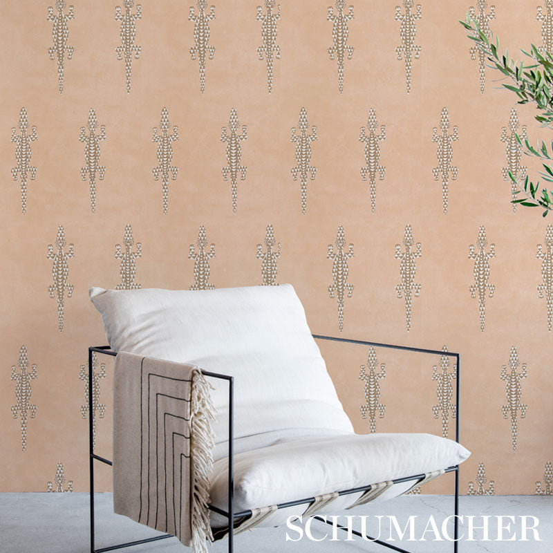 Schumacher Baracoa Terracotta Wallpaper 5012102