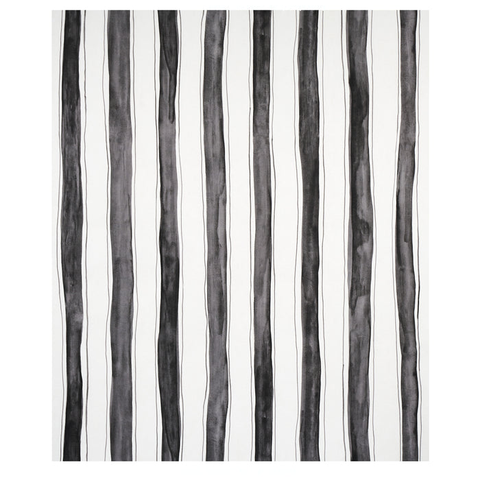 Schumacher Tracing Stripes Black Wallpaper 5012172