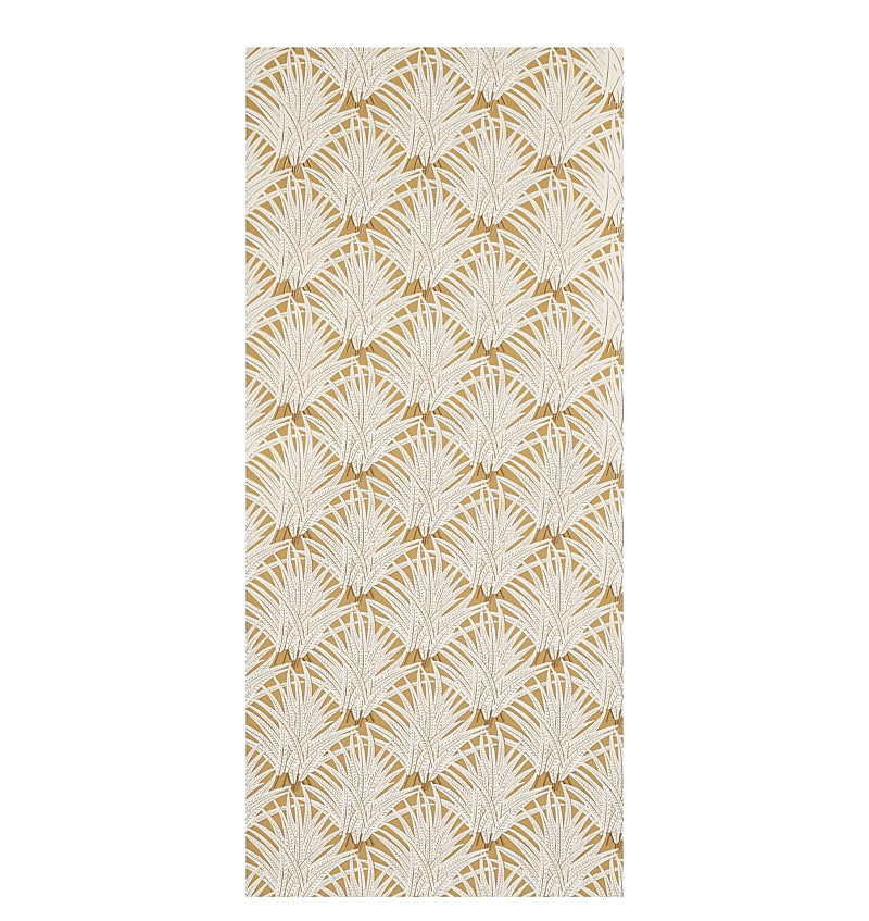 Schumacher Zenada Gold Wallpaper Sample 5012241