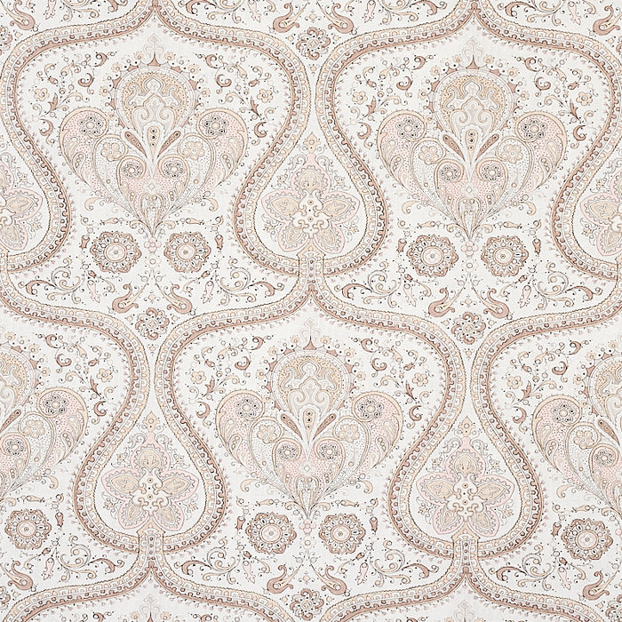 Schumacher Paisley Court Sand Wallpaper 5012272