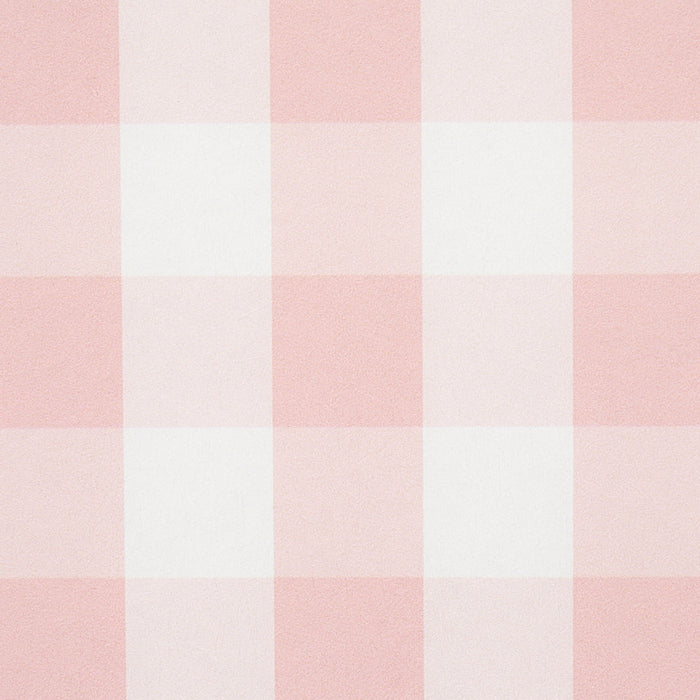 Schumacher Willa Check Small Pink Wallpaper 5012364