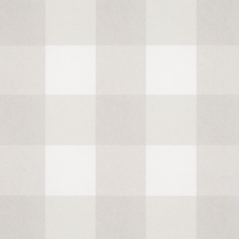 Schumacher Willa Check Small Birch Wallpaper 5012368