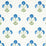 Schumacher Saranda Flower Royal Wallpaper 5012412