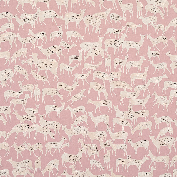 Schumacher Fauna Dusty Pink Wallpaper 5012491